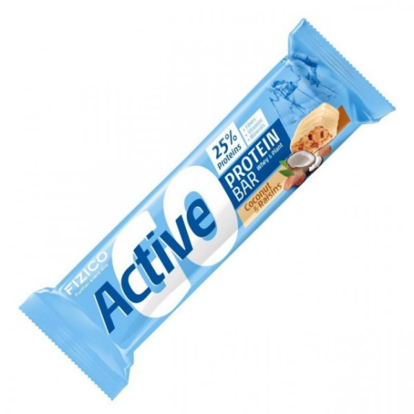 Baton proteic cu ciocolata cu lapte si cocos Active - 60 g