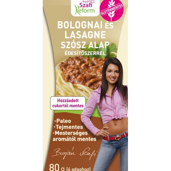 Baza dietetica pentru bologneze si lasagne - 80 g Szafi Reform