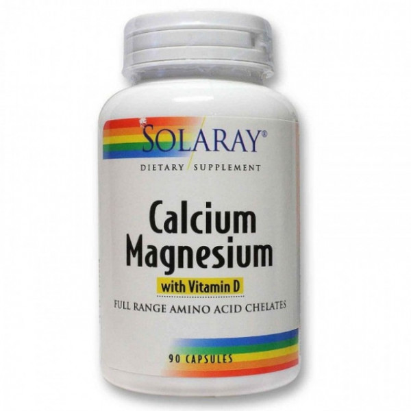 Calcium, Magnesium, Vitamin D - 90 cps