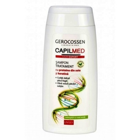 Capilmed Sampon Cu Proteine Soia si Keratina - 275 ml