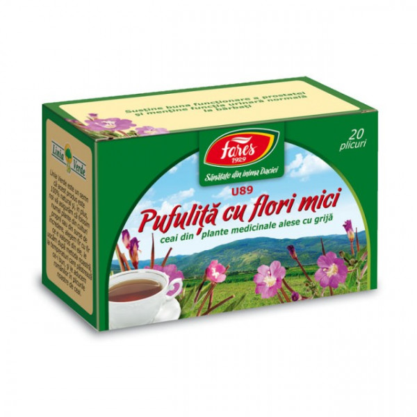 Ceai Pufulita cu Flori Mici U89 - 20 pl Fares