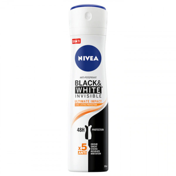 Deodorant Black&White Invisible Ultimate Impact spray - 150 ml