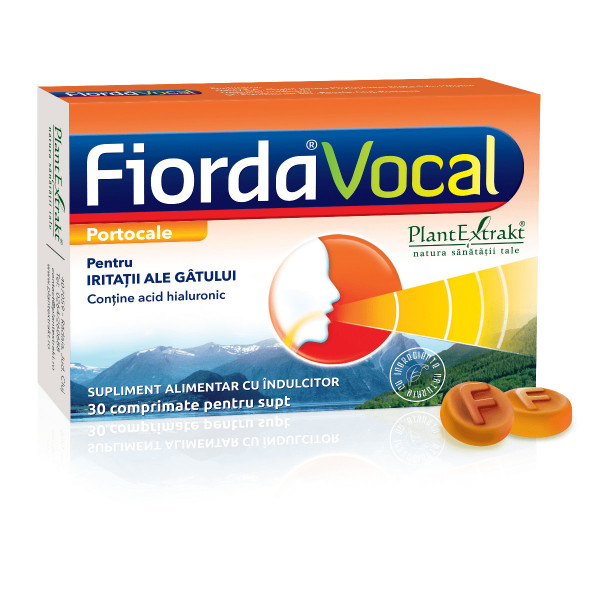 Fiorda Vocal - portocale - 30 cpr