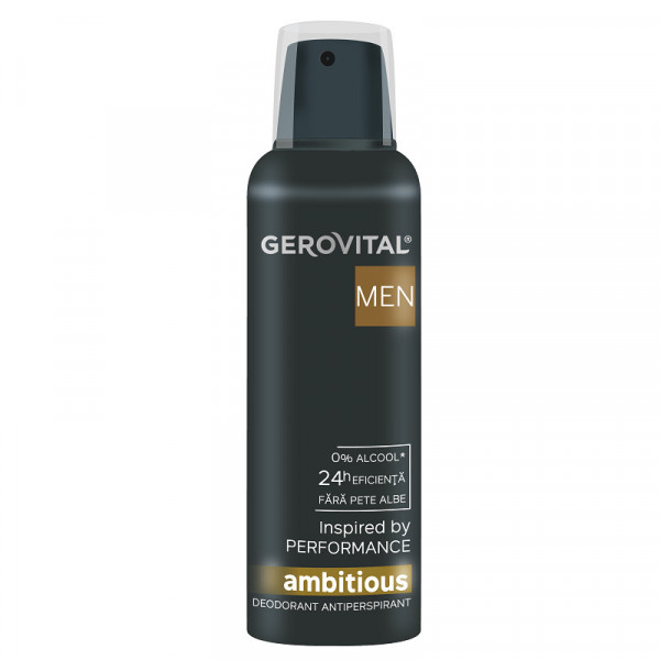 Gerovital Men Deodorant Antiperspirant Ambitious - 150 ml