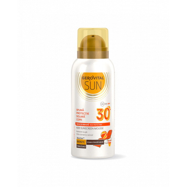 Gerovital Sun Spumă Protecție Solară Copii SPF 30 - 100 ml