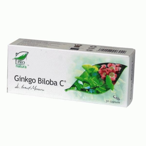 Ginkgo Biloba C - 30 cps