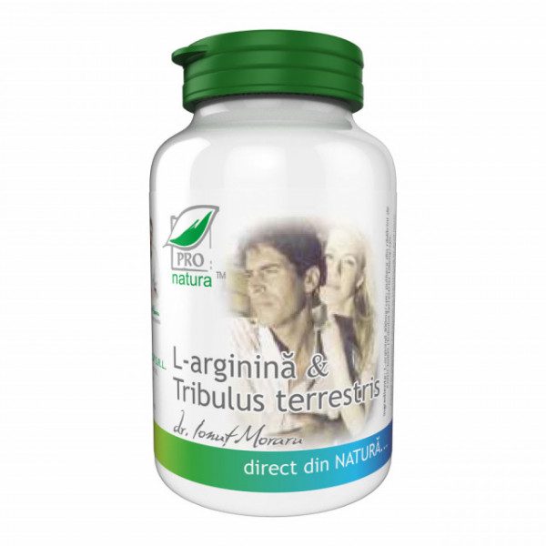 L-arginina si Tribulus Terrestris - 60 cps