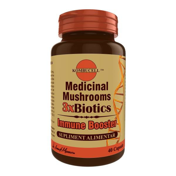 Medicinal Mushrooms 3xBiotics - 40 cps, Medica