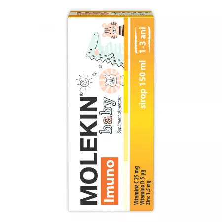 Molekin Imuno Baby sirop 1-3 ani - 150 ml