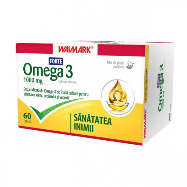 Omega 3 Forte 1000 mg - 60 cps