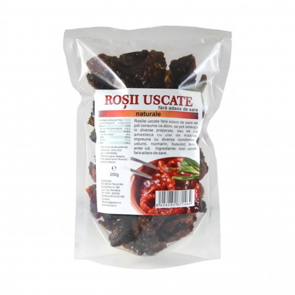 Rosii uscate fara sare - 200 g