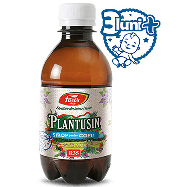 Sirop Plantusin pentru Copii, R35 - 250 ml