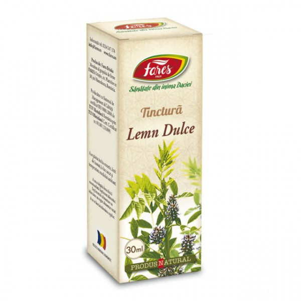 Tinctura Lemn Dulce - 30 ml Fares