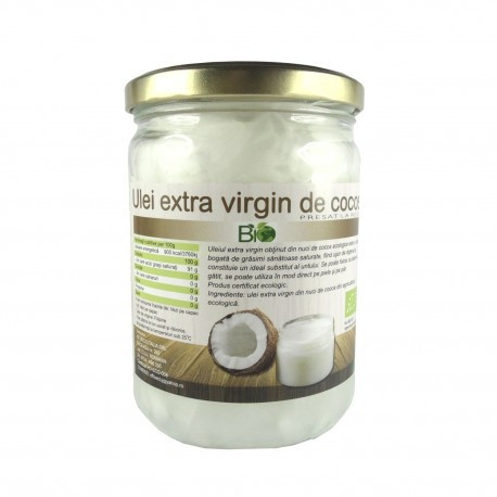 Ulei de cocos Extra Virgin Biopres at la rece - 500 ml