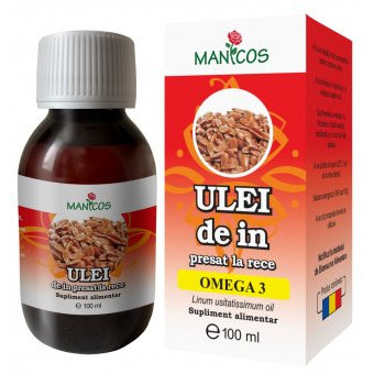 Ulei din seminte de in 100 ml