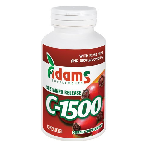Vitamina C-1500 macese - 90 cpr