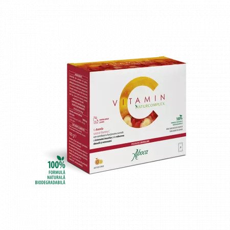 Vitamina C cu acerola Naturcomplex - 20 plicuri