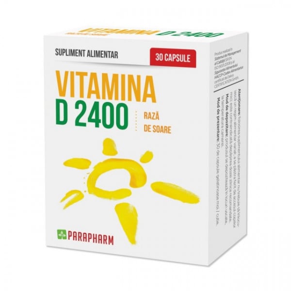 Vitamina D 2400 - 30 cps