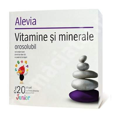 Vitamine si minerale Junior - 20 dz orosolubile
