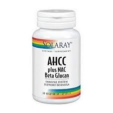 AHCC + NAC & Beta Glucan - 30 cps