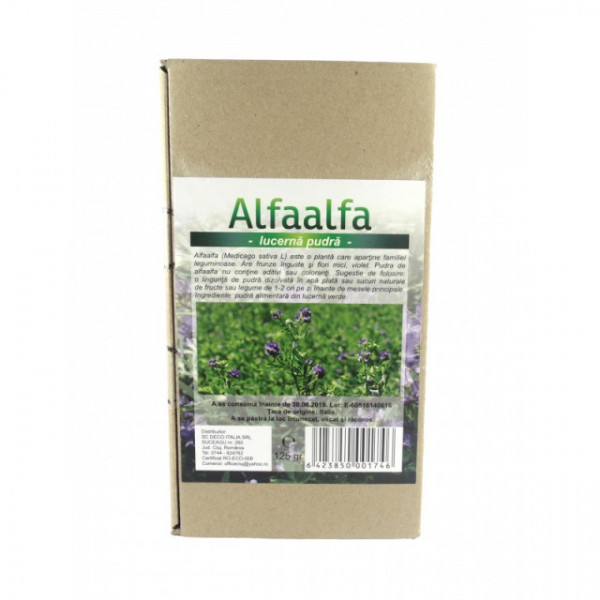 Alfaalfa (lucerna) pudra BIO - 200 g