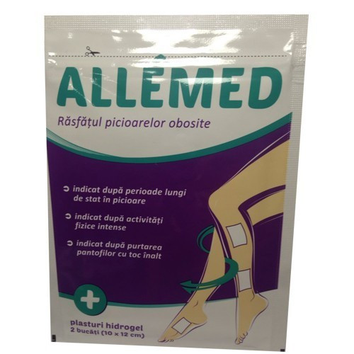 Allemed - Plasturi Hidrogel - 2 buc