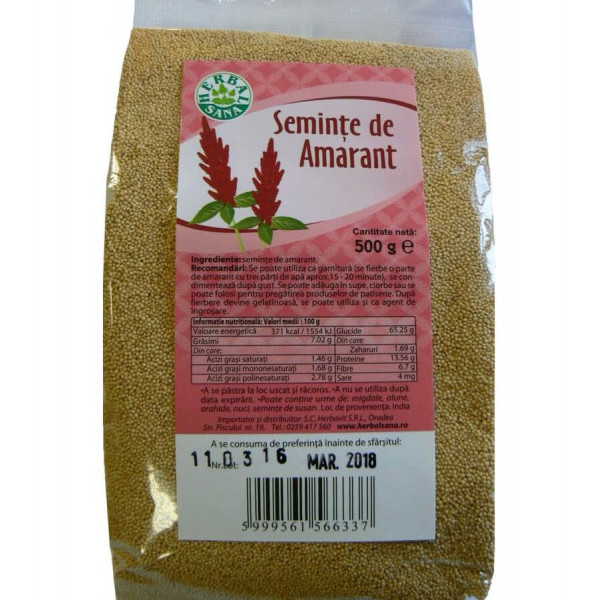Amarant seminte - 500 g