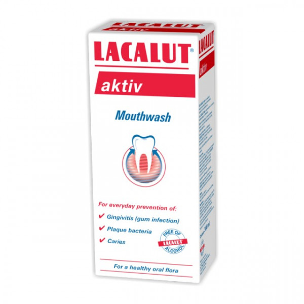 Apa de gura Lacalut Aktiv - 300 ml