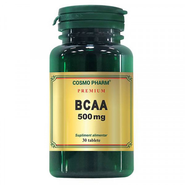 BCAA 500mg - 30 cpr, Cosmo Pharm