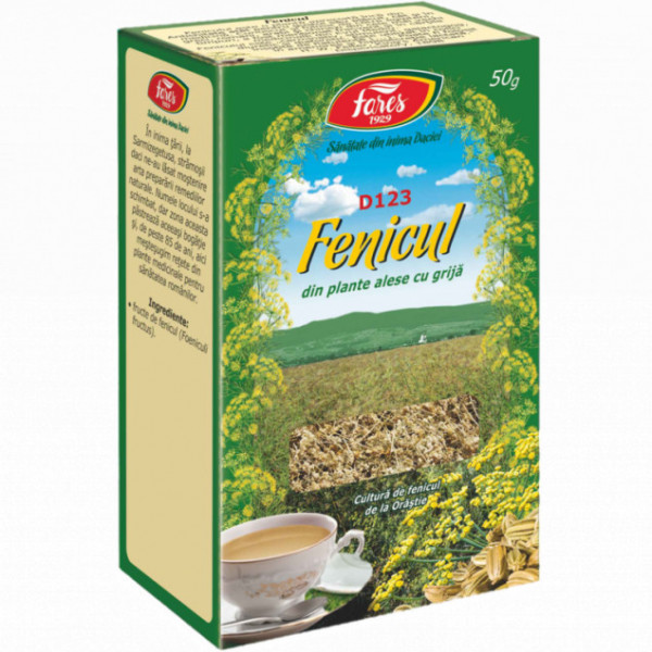 Ceai Fenicul - Frunze D123 - 50 gr Fares