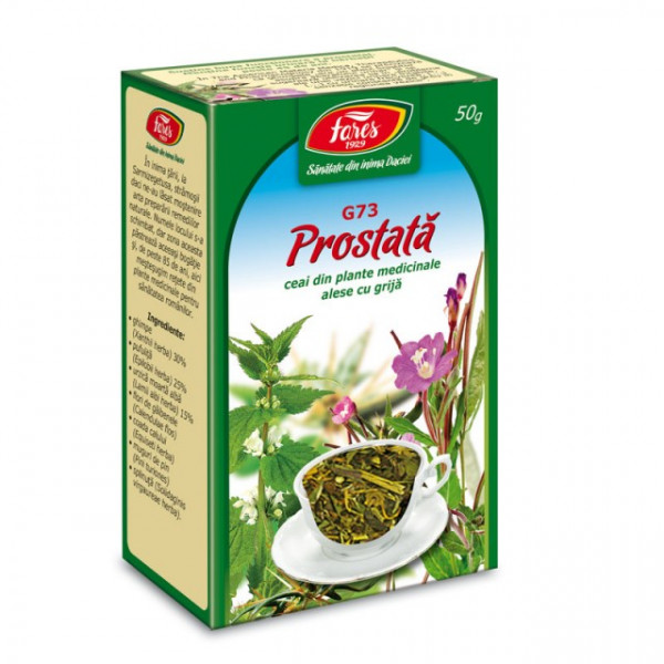 Ceai Prostata G73 - 50 gr Fares