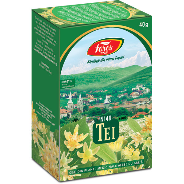 Ceai Tei - Flori N149 - 40 gr Fares