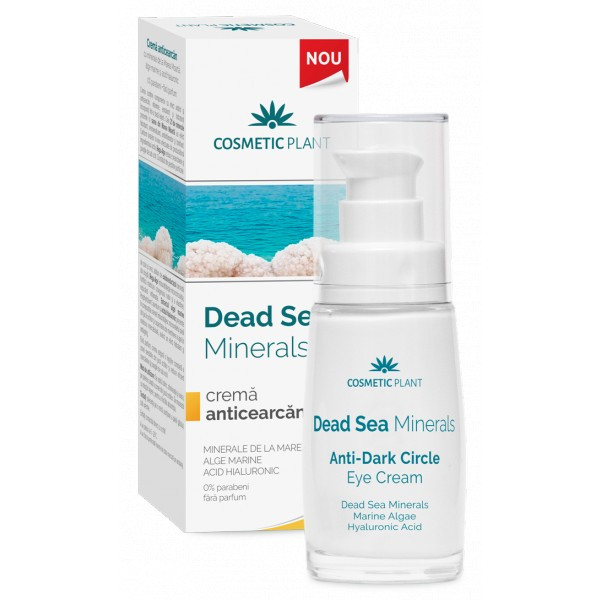 Crema anticearcan Dead Sea Minerals - 30 ml