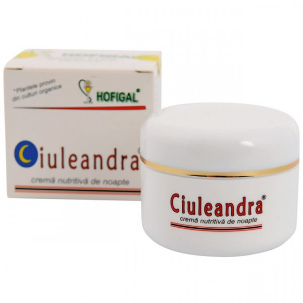 Crema nutritiva de noapte Ciuleandra - 50ml Hofigal