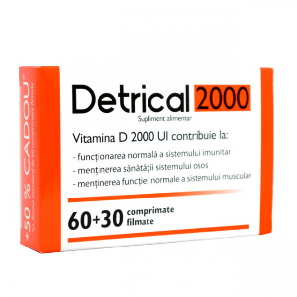 Detrical D3 2000 Ui - 60 cpr + 30 cpr gratis
