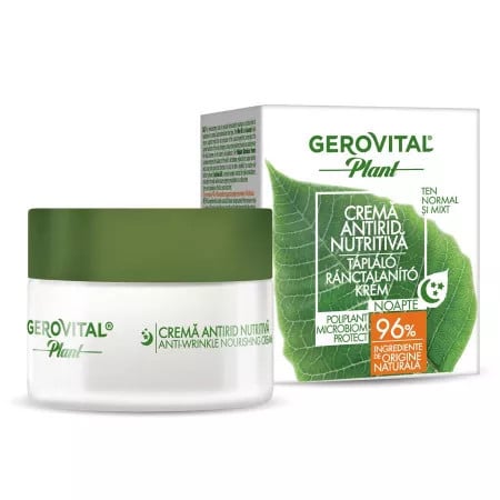 Gerovital Plant Crema Antirid Nutritiva - 50 ml