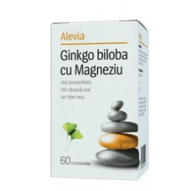 Ginkgo Biloba cu Magneziu - 60 cps
