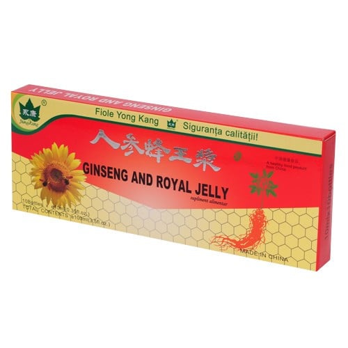 Ginseng & Royal Jelly YK - 10 fiole x 10 ml