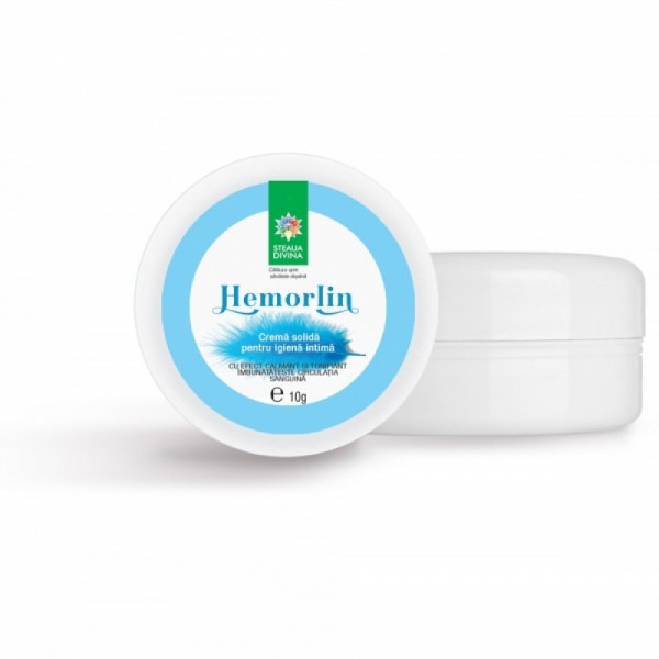Hemorlin crema solida igiena intima - 1g x 10buc