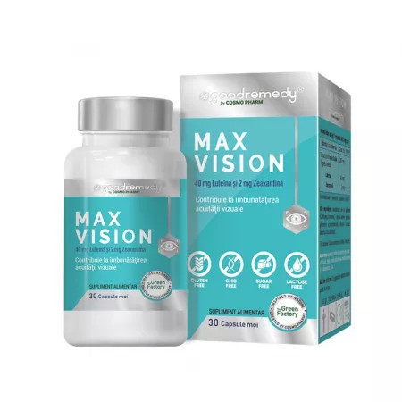 Max Vision 40mg Luteina + 2mg Zeaxantina - 30 cps