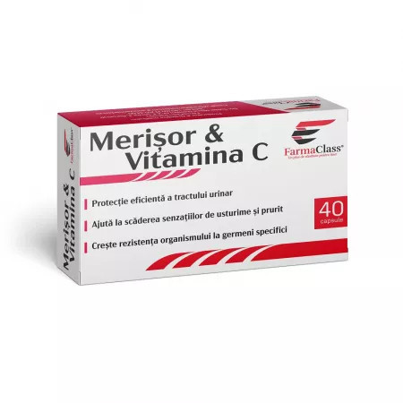 Merisor & Vitamina C - 40 cps