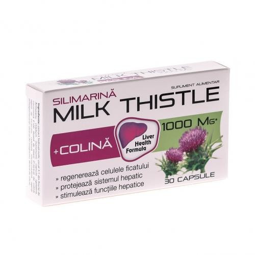 Milk Thistle + Colina - 30 cps