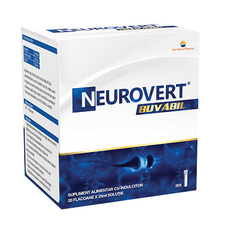 Neurovert buvabil - 25 ml x 20 flacoane