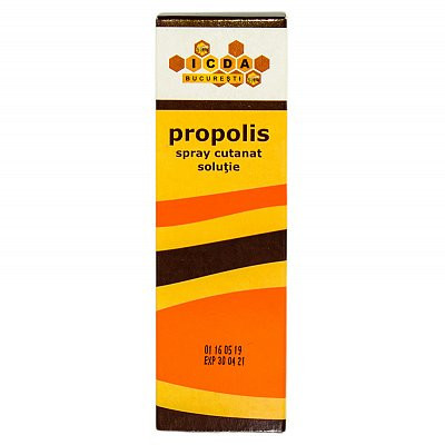 Propolis spray cutanat - 50 ml