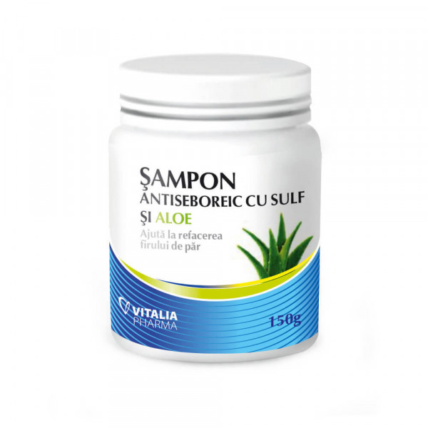 Sampon antiseboreic cu sulf si aloe - 150 g