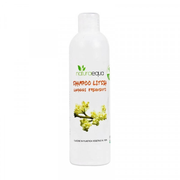 Sampon organic verbina exotica (litsea) - spalari frecvente, Naturaequa, 250 ml