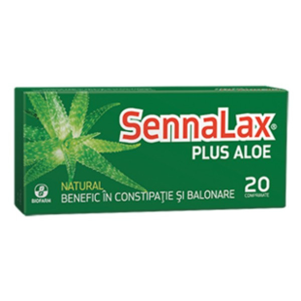 SennaLax Plus Aloe - 20 cpr