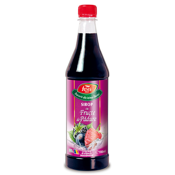 Sirop Aromfruct Fructe de Padure cu Echinacea - 700 ml Fares