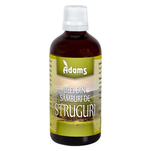 Ulei samburi de struguri - 100 ml Adams Vision