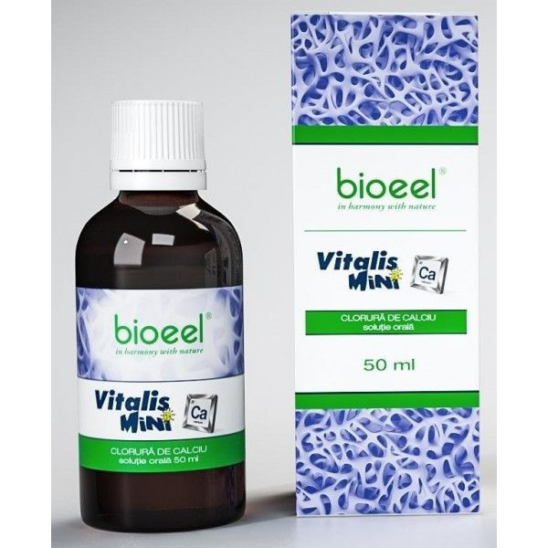 Vitalis Mini clorura de Calciu - 50 ml Bioeel